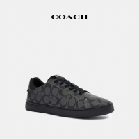 【COACH】官方直營CLIP低筒運動鞋-碳灰色/黑色(G4949)