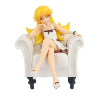 Anime Story Series Oshino Shinobu Action Figure Seat Sofa Sitting Posture PVC Collection Model Dolls Toys Gifts