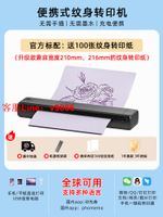 【最低價】【公司貨】印先森紋身打印機小型a4免手描高清專業紋身專用轉印機便攜無墨熱敏打印機迷你手持紋身貼圖案打印機手機無線
