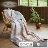 【BBL Premium】100%天絲印花鋅力綿涼被-馬德里之夏(雙人)