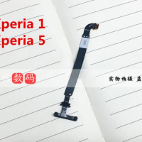 Home Button Fingerprint Sensor For Sony Xperia 5 J8210 J9210 Flex Cable Touch Repair Parts