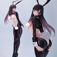 43CM Kasumi Native Bunny Sexy Nude JK Girl Model PVC Anime Action Hentai Figure Adult Collection Toys Doll Gifts