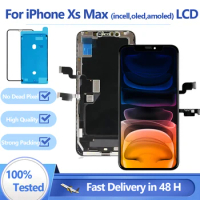 100% Tested INCELL AMOLED LCD For iPhone XS Max LCD Display Working Touch Screen With Digitizer Replacement Assembly Parts