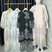 Kurung manohara gamis brukat model kurung