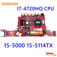 For HP OMEN 15-5000 15-5114TX 806343-501 806343-001 15.6 Inch Laptop Motherboard SR1Q8 I7-4720HQ GeForce GTX 960M GPU