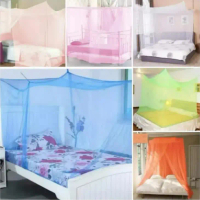 Kelambu tempat tidur dewasa 200x200 / 200x180 / 200x160 / Harga klambu / kelambu kamar tidur dewasa