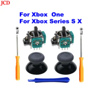 JCD 2 PCS 3D Analog Joystick Stick Sensor Module Potentiometers &amp; ThumbStick for Microsoft XBox One S X Series Controller