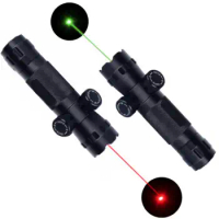 Laser Pointer Pen Green Laser Sight Calibrator Infrared Set Sight Aluminum Laser Pointers Hand-adjusted Lasers Hunting Optics