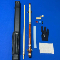 Combo Cơ Bida Líp : Gỗ Hương & Gỗ Maple Canada Tự Nhiên, Phíp Ađam, Kiếng Trợ Lực, Đầu Cơ R Nhập, Tr