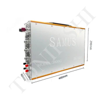SAMUS 12V 24V high power inverter 3800G head kit electronic booster, power: 5000W, frequency: 15-110