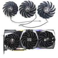 3 fans 4PIN 85MM 95MM Pld09210s12hh Pld10010s12hh suitable for MSI Geforce RTX 2070S 2080 2080S 2080ti Gaming X Trio graphics ca