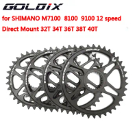 Direct Mount 32T 34T 36T 38T 40T Bike chainring MTB Narrow Wide Bicycle Chainwheel for deore xt M7100 M8100 M9100 12S Crankset