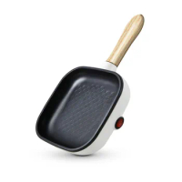 OEM customized stainless steel nonstick electric cooker mini electric frying pan omelet pan frying egg
