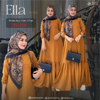 ELLA DRESS ZARA TWILL PREMIUM BY Journey Scarvess