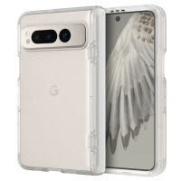 免運·適用于鉸鏈款谷歌Pixel fold折疊屏翻蓋手機殼磨砂半透明微透保護套
