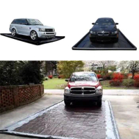 Inflatable Car Wash Mat Environment-protection Water Containment PVC Garage Floor Portable For Car Cleaning with air pump