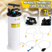 Hot Sale 9L/7L portable oil extraction pump manual and pneumatic fluid extractor automotive tanker o
