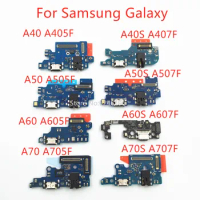USB charging port charger base connector For Samsung A40 A50 A60 A70 A405F A505F A605F A705F A40S A50S A60S A70S Replacement