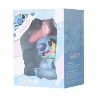 MINISO Disney Disney's Lilo &amp; Stitch Model Sweet Hugging Ornament Decoration Children's Toys Anime Peripheral Birthday Gift