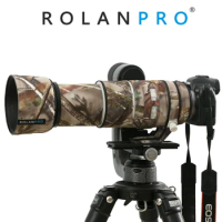 ROLANPRO Rain Cover for Canon RF 100-500mm F/4.5-7.1 L IS USM Telephoto lens Waterproof Protective Sleeve Lens Coat Raincoat