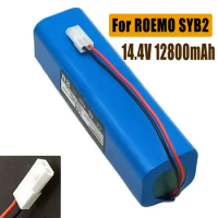 100%Original 12800mAh Battery INR18650 M26-4S2P For ROEMO SYB2 Robot Vacuum Cleaner Replace the batt