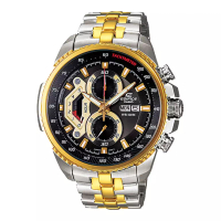Casio [LAST CHANCE DEALS] Jam Tangan Pria Casio Edifice EF-558SG-1AVUDF Chronograph Black Dial Dual 