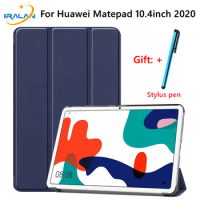 Tablet Case for Huawei MatePad 10.4 BAH3-W09 BAH3-AL00 Magnetic Smart Folding Stand Cover for Huawei MatePad 10.4 2020 Case+Pen