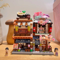 Đồ chơi lắp ráp khối xây dựng LOZ mô hình Cửa hàng Đường phố- Building Blocks