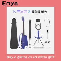 ENYA NEXG2 Carbon Fiber Intelligent Guitar Silent Male and Female Electric Box Folk Music Audio Automatic Transmission Guitar