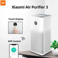 New Xiaomi Mijia Air Purifier 3 Formaldehyde Cleanner Automatic Home Air Fresher Smoke Detector Hepa Filter APP Remote Control