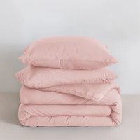 Pink Bedding Set Comforter Sets for Girls Queen/Full Bedsure Lightweight with Pillow Shams for All Seasons