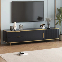Modern TV Stand for 65+ Inch TV, Entertainment Center TV Media Console Table,with 2 Drawers and 2 Cabinets, TV Console Cabinet