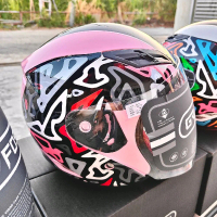 GRAYFOSH G6 HELMET FOR JUNIOR KIDS TOPI KELEDAR UNTUK KANAK-KANAK SIAP DATANG DENGAN CLEAR VISOR