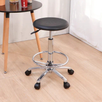 【LOGIS】輕靈滑輪美容椅(理髮椅 居家椅 吧檯椅 實驗室 無塵室)