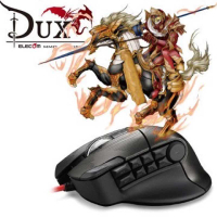 強強滾-ELECOM DUX [M-DUX50BK] 遊戲滑鼠 電競 滑鼠 按鍵款 (14按鍵四向滾輪)