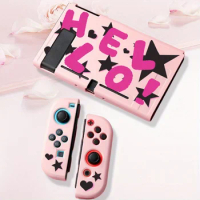 Cartoon Letter Protective Case For Nintendo Switch NS Split Anti-collision Shell Game Controller Dustproof Protective Cover