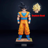 34ซม.Dragon Ball Z Ultra Instinct GokuรูปSuper Saiyan Son GokuตัวเลขการกระทําPvcรูปปั้นคอลเลกชันรุ่น