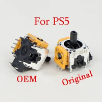 100pcs Replacement For Playstation 5 PS5 Controller Original/OEM 3D Joystick Analog Rocker Sensor Axis Module Accessories