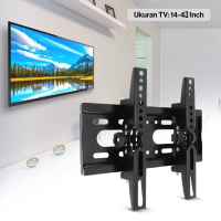 Bracket TV Wall Mount VESA 200 x 200 for 14-43 Inch TV Penyangga TV Dinding untuk Ukuran 14-43 Inch