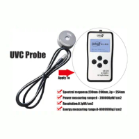 UVC Probe Sensor 230nm-280nm￠10mm for Intensity and Energy Consumption Measuremen for LS125 UV Intensity Meter Test Irradiance