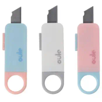 Utility Utility Knife 3Pcs Portable Cute Letter Opener Mini Plastic Paper Cutting Tool Home