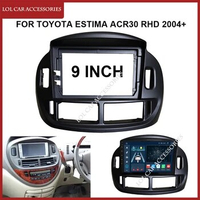 9 Inch Car Radio Fascia For Toyota Estima ACR30 RHD 2004+ 2 Din Head Unit Stereo Android MP5 GPS Player Panel Frame