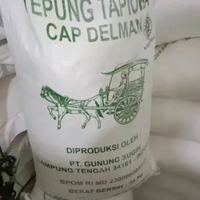 Tepung Tapioka Cap Delman 25 kg Bal / Tepung Sagu cap Delman Karung 25kg / tepung tapioka cap delman