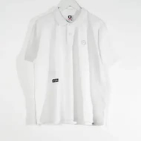 Polo AAPE NOW PATCH POCKET EMBROIDERY WHITE POLO 100% ORIGINAL S