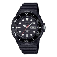 CASIO卡西歐 MRW-230H-1E1V 海洋風格旋轉錶圈腕錶 黑 44.6mm｜樂天全館特惠中★指定刷卡回饋10%