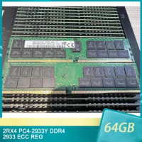 1 Pcs HMAA8GR7MJR4N-WM HMAA8GR7AJR4N-WM 64BG 64G 2RX4 PC4-2933Y DDR4 2933 ECC REG For SK Hynix Memory RAM