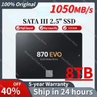 8TB 870 EVO Internal Solid State Drive Hard Disk SSD Sata III 4TB SSD Drive Hard Disk for Laptop Microcomputer Desktop PS4 PS5