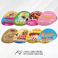 Round Product Sticker Label 3cm-10cm (Print Only)