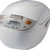 Zojirushi NL-AAC10 Micom Rice Cooker (Uncooked) and Warmer, 5.5 Cups/1.0-Liter, 1.0 L,Beige