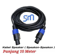 Kabel speaker Schulz jack speakon Black spider kabel Mixer Power 10m